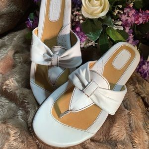 Born white sandals